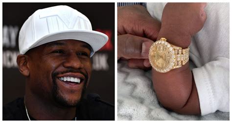 floyd mayweather buys grandson rolex|floyd mayweather jr amateur record.